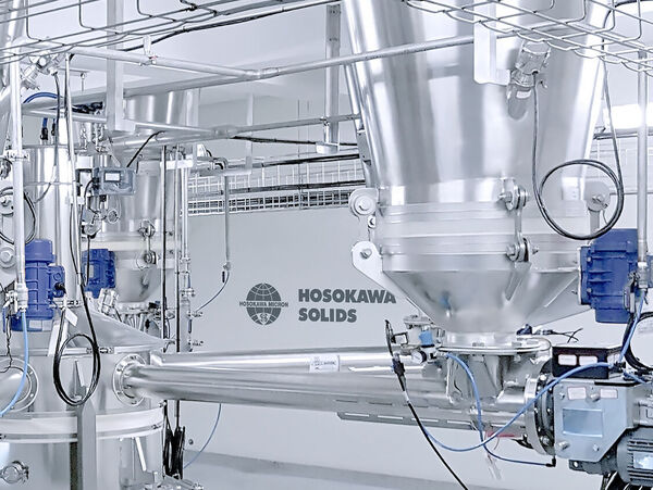 Wagen Wiegesystem von Hosokawa Solids