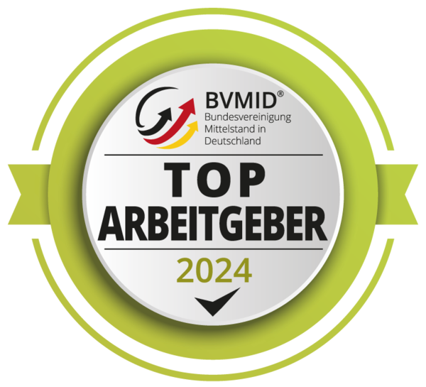 Siegel für Top-Arbeitgeber der BVMID